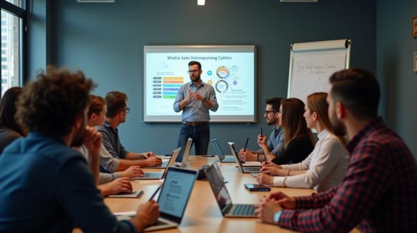 Faire décoller votre chiffre d'affaires avec une formation collective vente en ligne