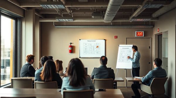 Sécurisez votre entreprise : Sensibilisation des employés aux incendies en Mayenne