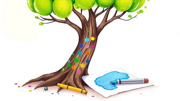 Top modèles de coloriages d'arbres à imprimer pour enfants